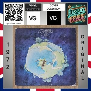 YES•Fragile•Atlantic (#SD 7211)•Presswell Pressing